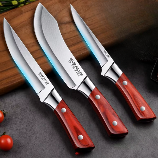 Set of 3 Forged Handmade Knives – Buy 1, Get 3