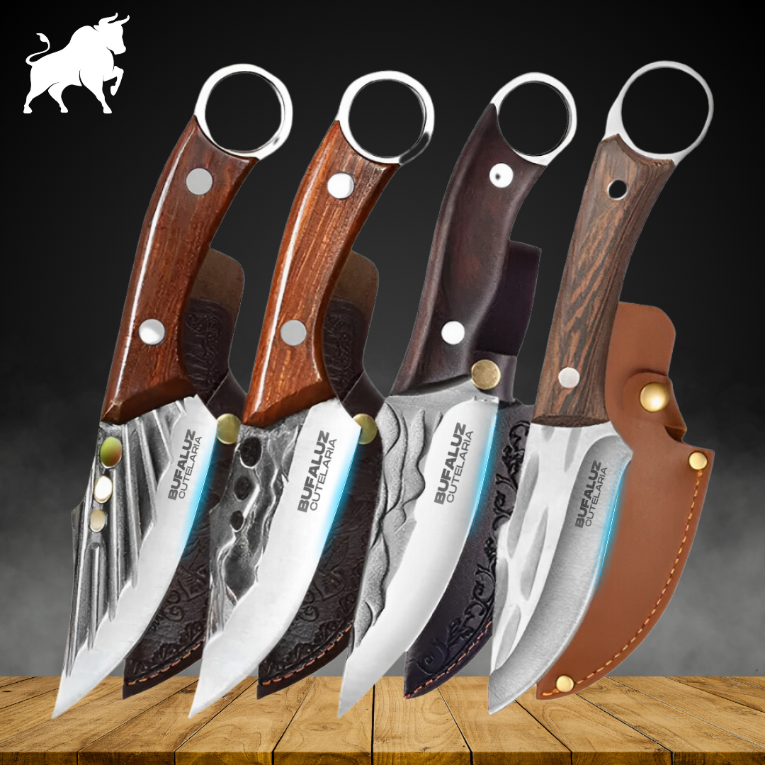 Set of 4 Handmade Knives – Buy 2, Get 4